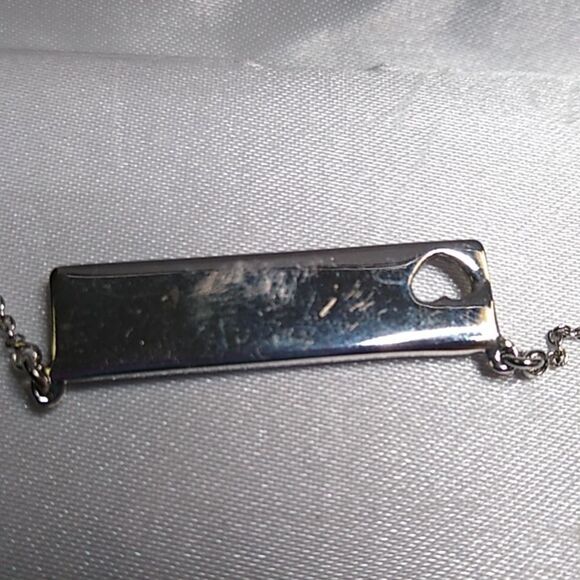 NWT Silver Plated Crystal Collection Swarovski Elements Mom Necklace - Picture 9 of 10